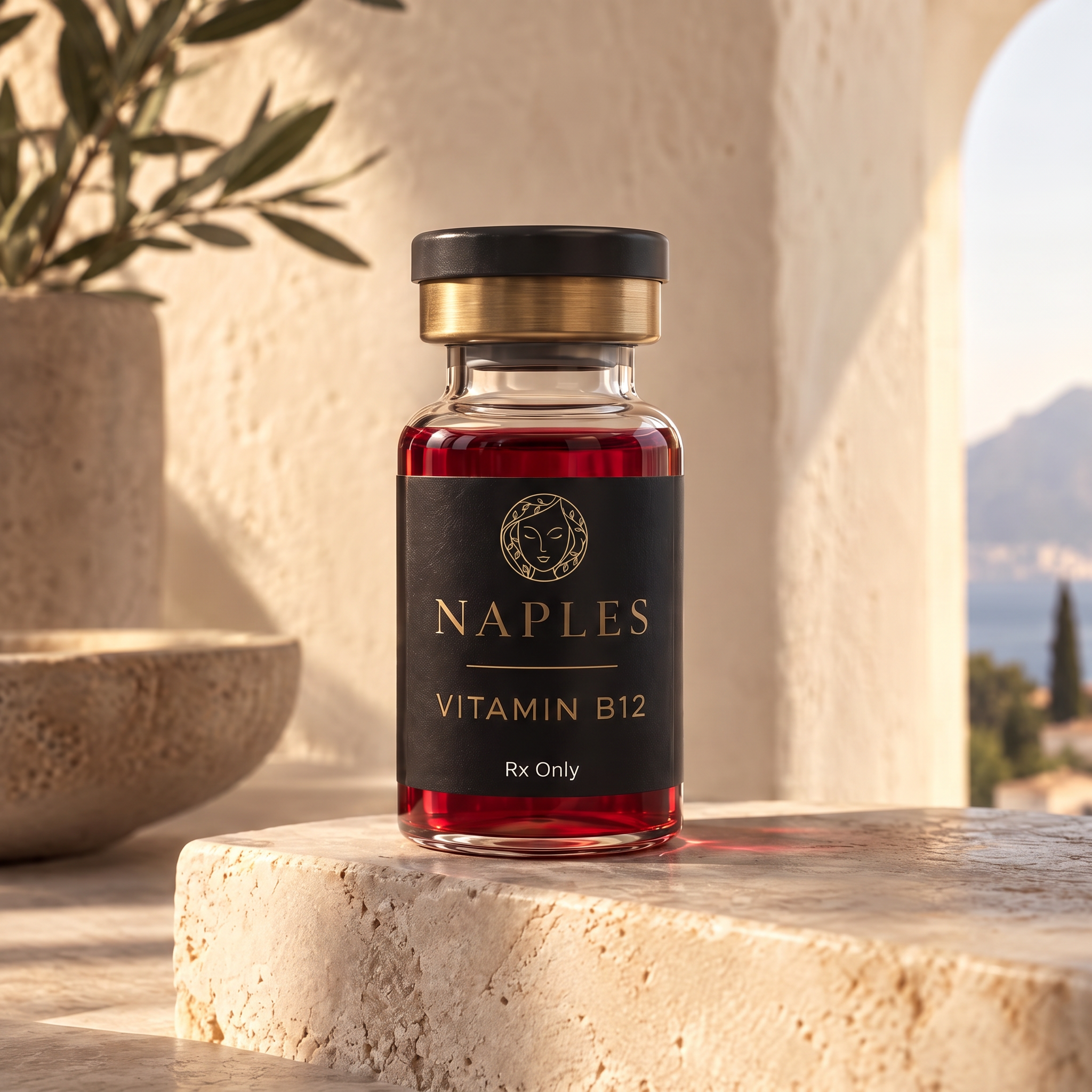 Illustrative packaging for Vitamin B12