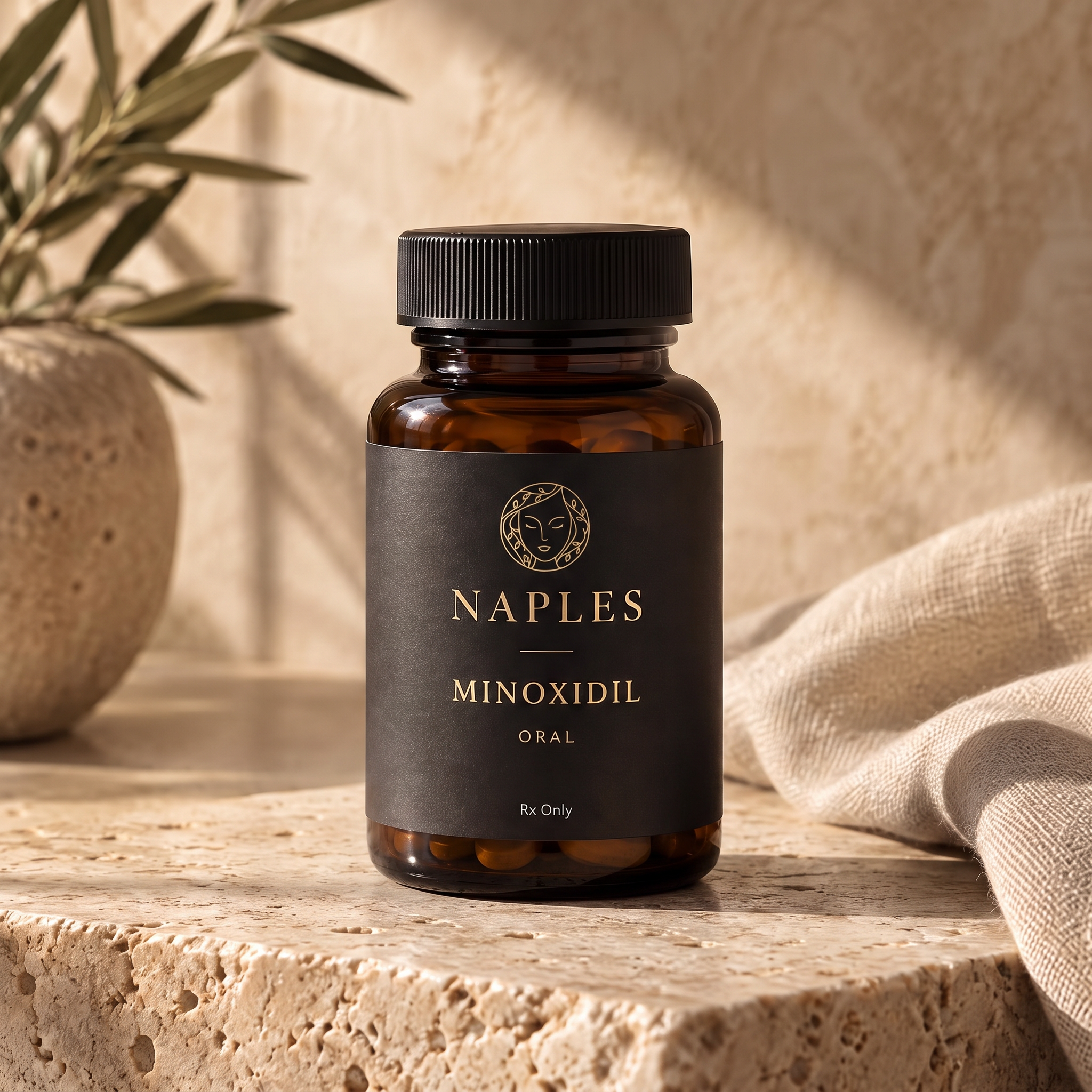 Illustrative packaging for Oral Minoxidil