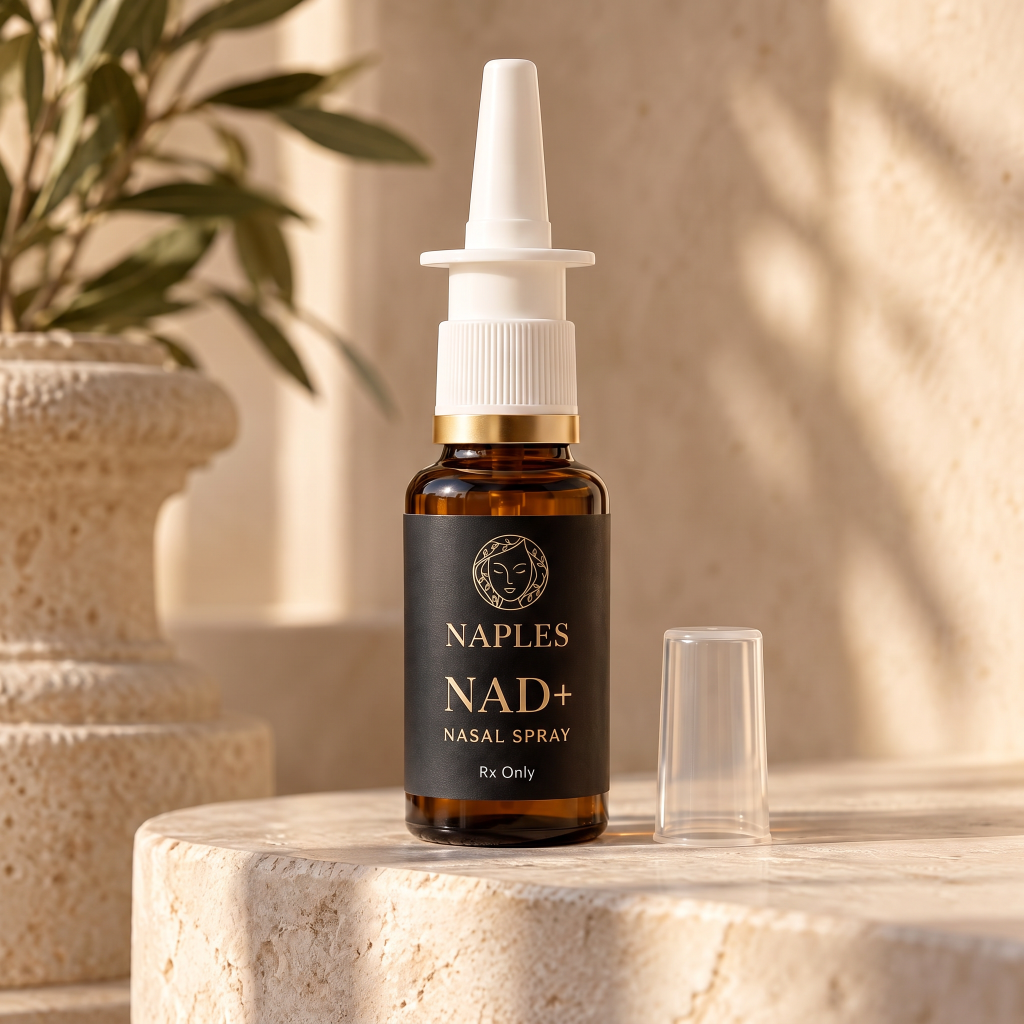 Illustrative packaging for NAD+ Nasal Spray